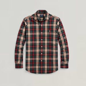 Polo Ralph Lauren Classic Fit Plaid Brushed Oxford shirt size L